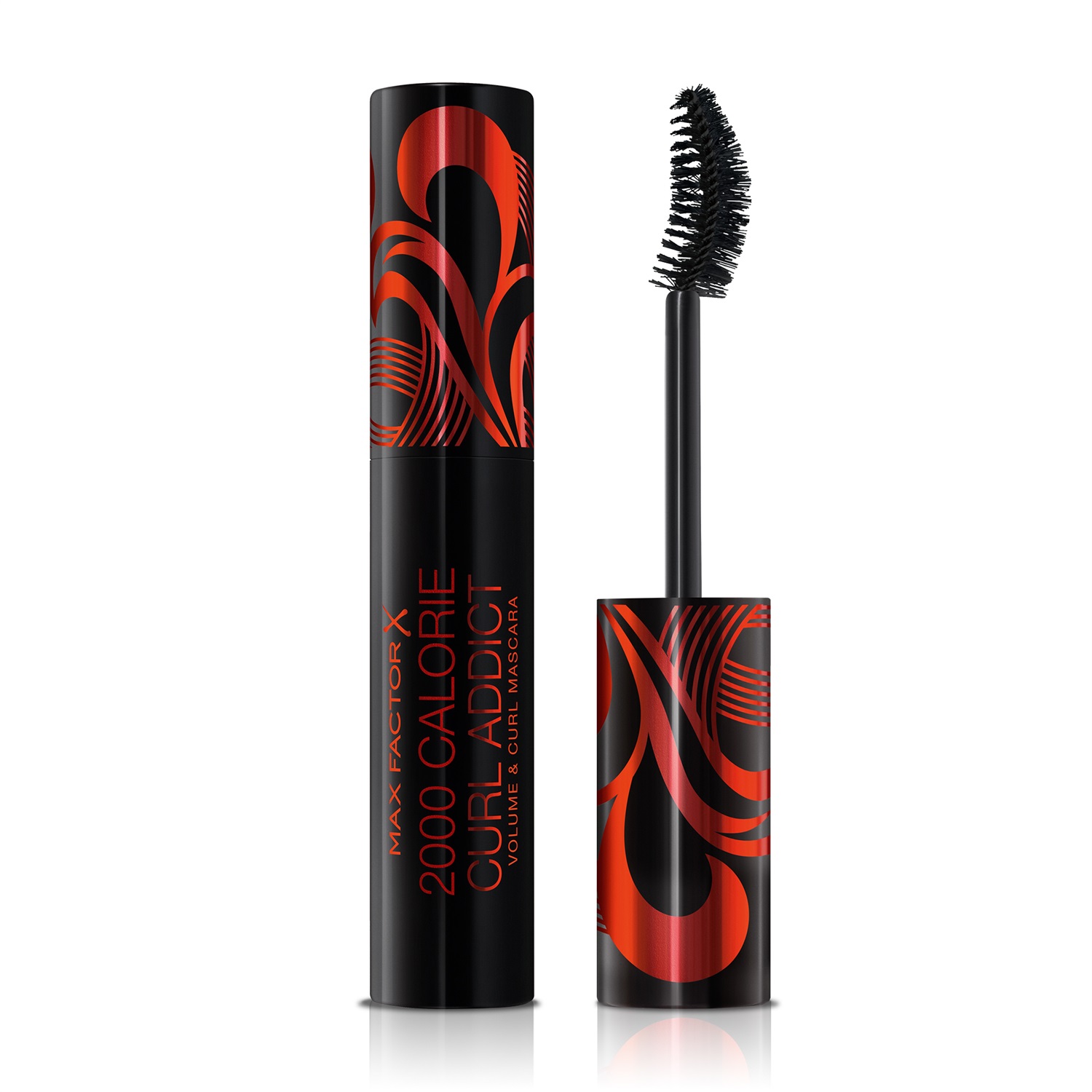 Max Factor 2000 Calorie Curl Addict Mascara Volumizzante e Allungante 11 ml - Black