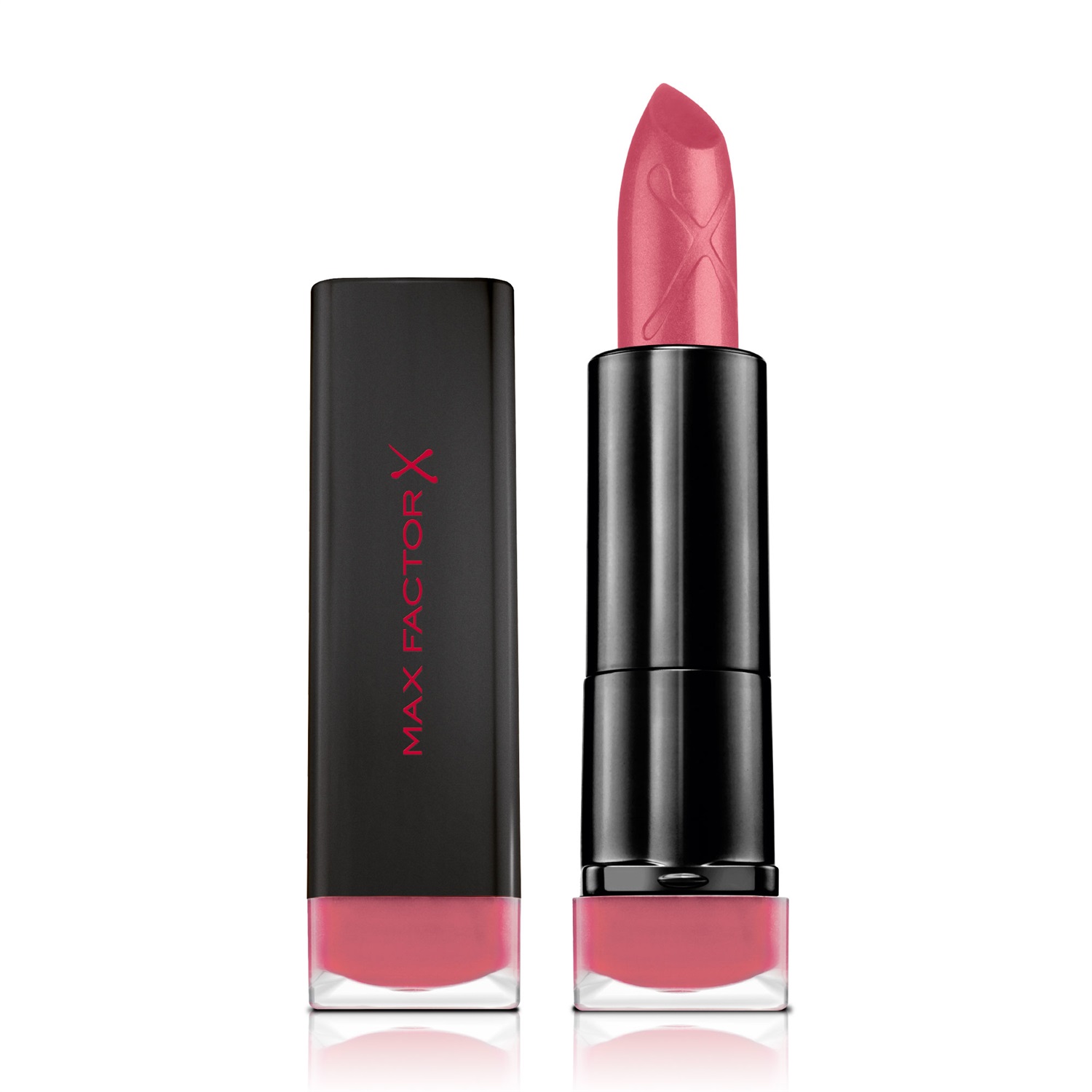 Max Factor Velvet Mattes Rossetto Opaco Idratante 20 Rose - 4 g, Formula Nutriente a Lunga Durata