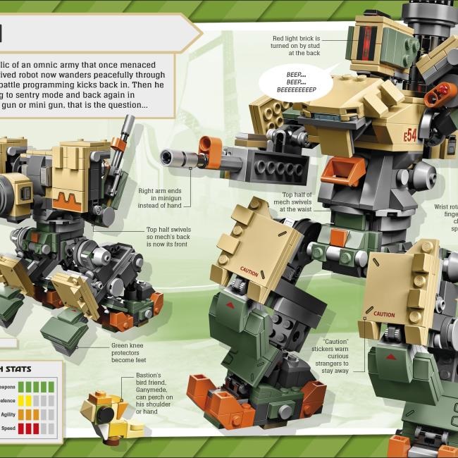 Dorling Kindersley Ltd Mighty LEGO Mechs - Libro illustrato in Inglese, Copertina rigida, 88 pagine