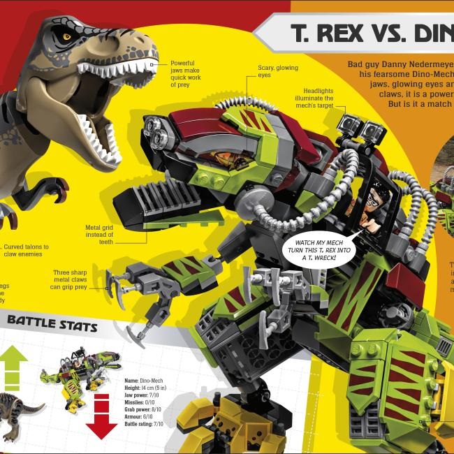 Dorling Kindersley Ltd Mighty LEGO Mechs - Libro illustrato in Inglese, Copertina rigida, 88 pagine