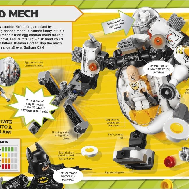 Dorling Kindersley Ltd Mighty LEGO Mechs - Libro illustrato in Inglese, Copertina rigida, 88 pagine