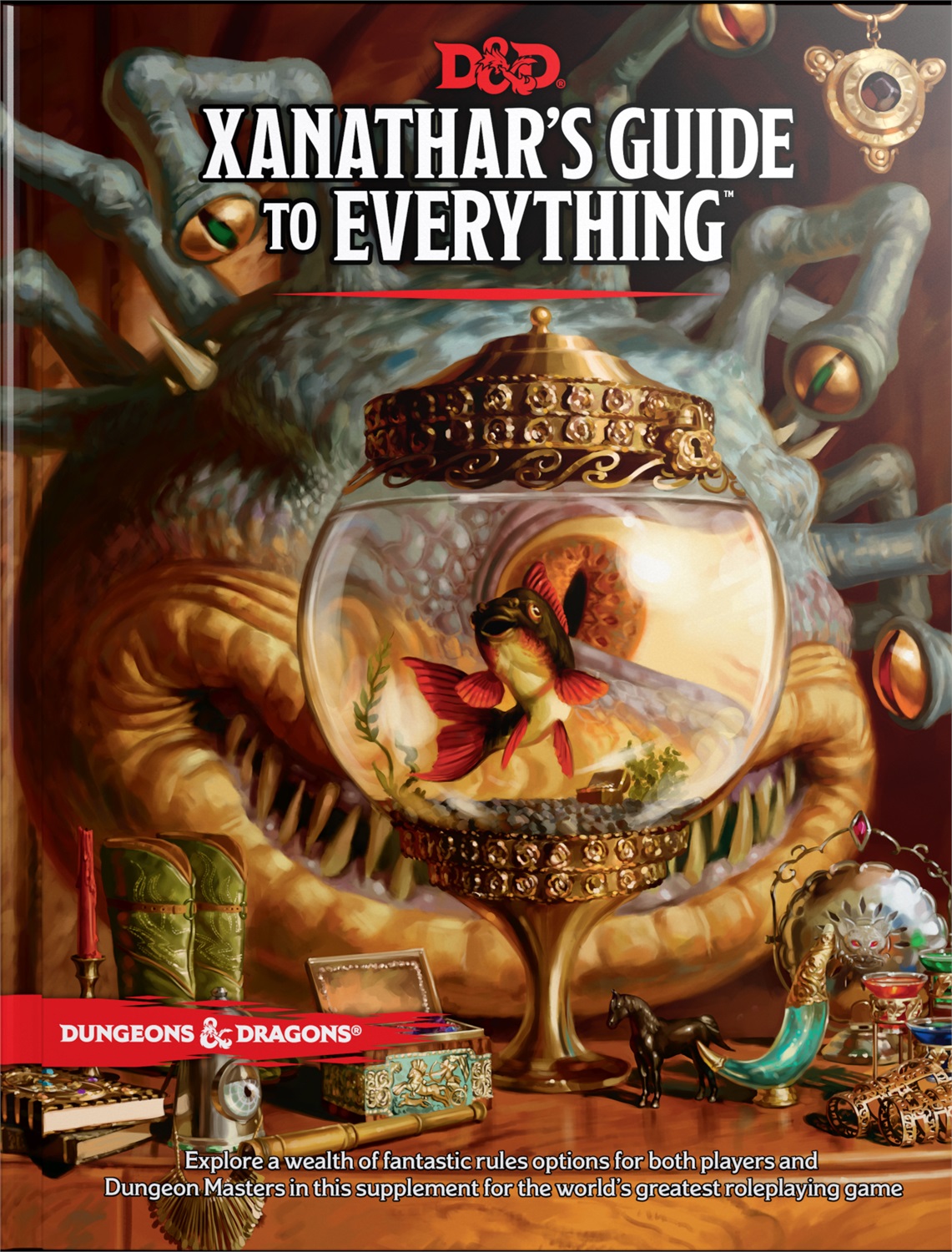 Wizards of the Coast Xanathar's Guide to Everything - Copertina rigida, Versione Inglese, 145 Pagine, Edizione 1