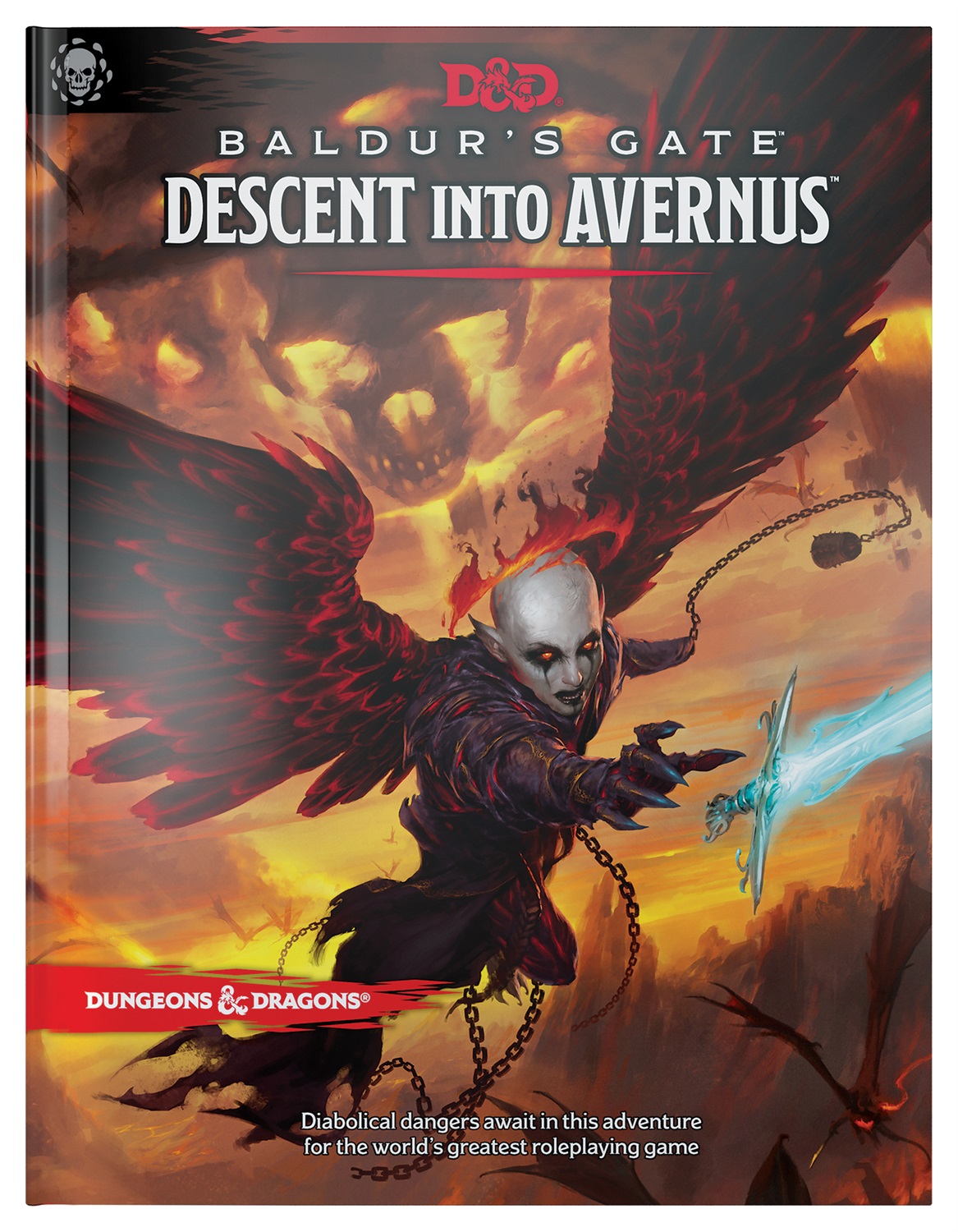 Wizards of the Coast Dungeons & Dragons Baldur's Gate: Descent Into Avernus - Libro di avventure in inglese, Copertina rigida, 145 pagine