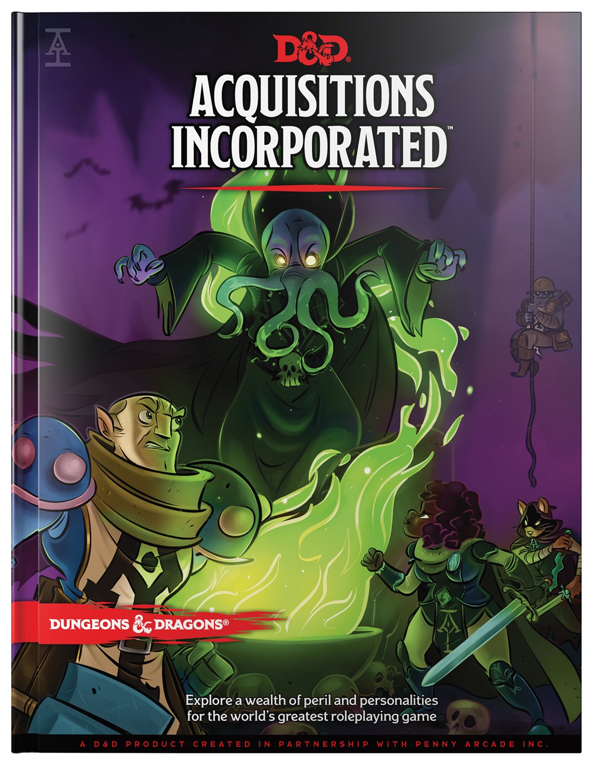 Wizards of the Coast Dungeons & Dragons Acquisitions Incorporated - Gioco di ruolo Copertina rigida Illustrato in Inglese