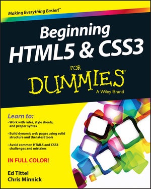 ISBN Beginning HTML5 and CSS3 For Dummies libro Inglese Libro in brossura 384 pagine