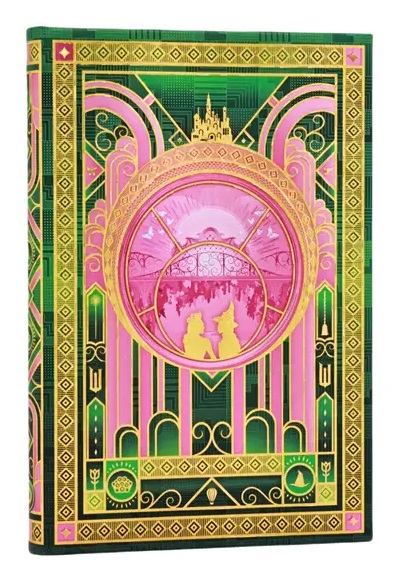Paperblanks La Magia di Wicked - Diario Mini a Copertina Rigida, Personalizzato senza Righe, 176 Pagine, Chiusura con Fascia Elastica