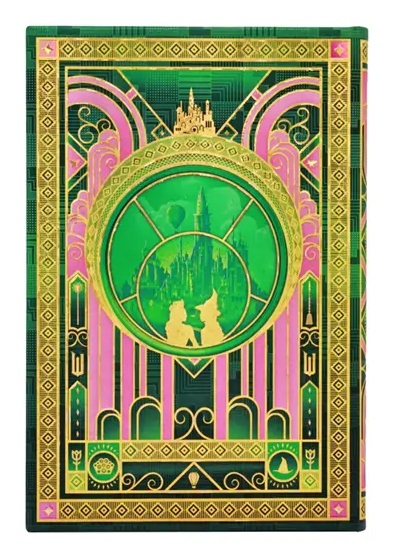 Paperblanks La Magia di Wicked - Diario Mini a Copertina Rigida, Personalizzato senza Righe, 176 Pagine, Chiusura con Fascia Elastica