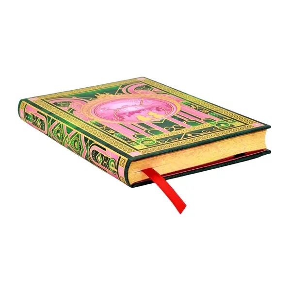 Paperblanks La Magia di Wicked - Diario Mini a Copertina Rigida, Personalizzato senza Righe, 176 Pagine, Chiusura con Fascia Elastica