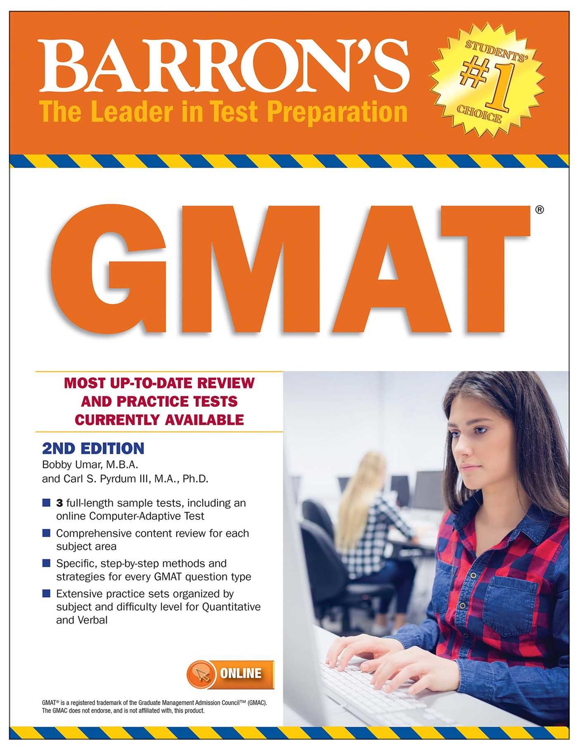 ISBN GMAT with Online Test libro Educativo Inglese Libro in brossura 800 pagine