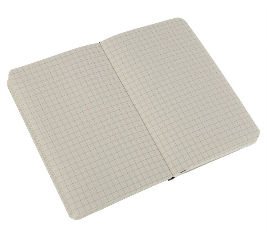Moleskine Taccuino Classic Pocket a Quadretti, Copertina Morbida, Chiusura ad Elastico, 192 Pagine, Colore Nero, Formato 9 x 14 cm