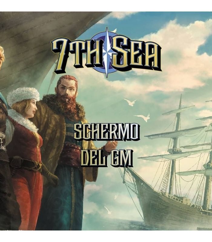 Need Games! Schermo del GM per 7th Sea - Proteggi i tuoi segreti di gioco